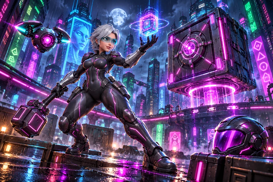Neon Circuit: Nightfall Vault